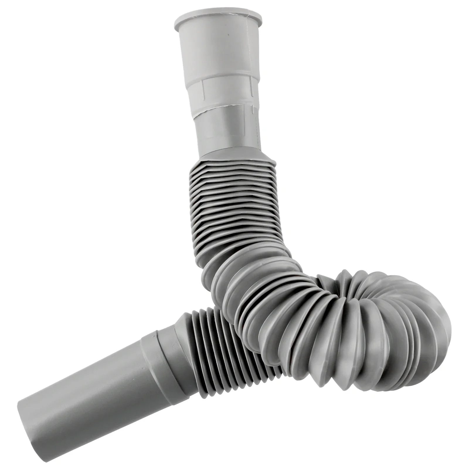 Water Drain Hose Pipe Basin Strainer Sink Extension Drain Gray 80cm Washbowl Home Universal Bathroom Plastic Tubing