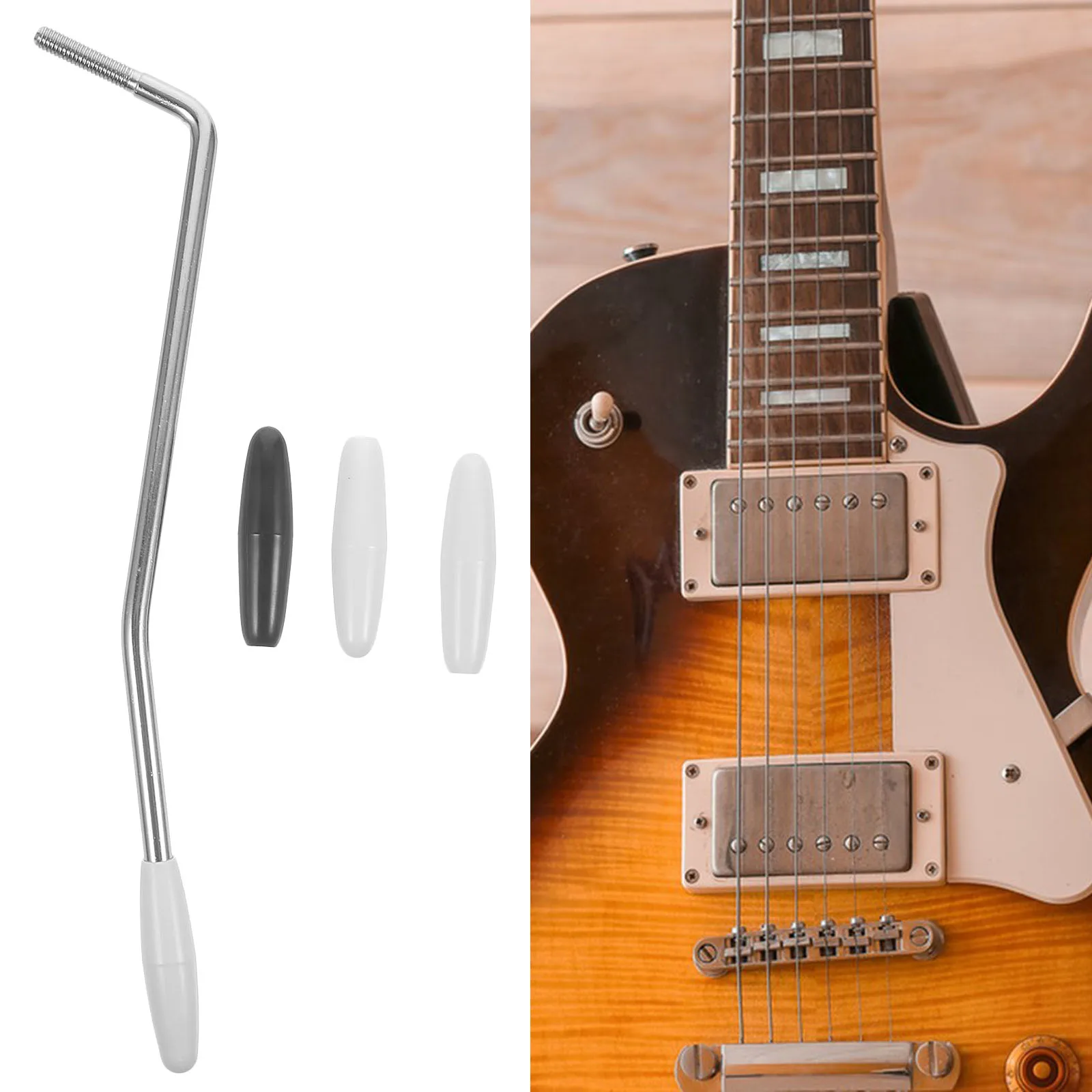 

1Set Metal Electric Guitar Tremolo Arm Single Vibrato Bar Replacement Adjustable Tone Whammy Bar Lever Professional Guitar