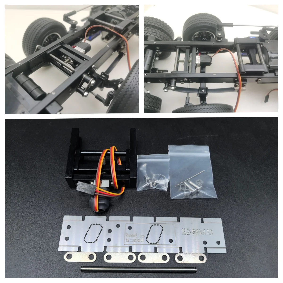 

Modify Lifting Steering Axle for Tamiya 1/14 RC Truck Scania 770s Benz Actros Volvo FH16 MAN TGX Upgrade Accessories