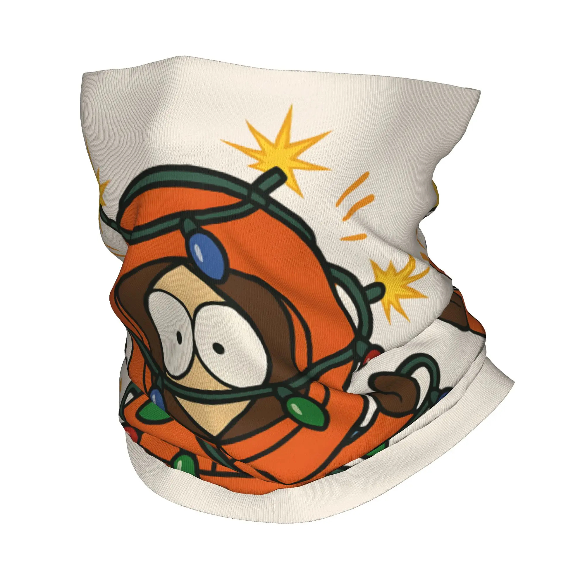 

Зимний ветрозащитный шарф-бандана Custom S-South Park для женщин, милый мультяшный гейтер-повязка на голову для катания на лыжах