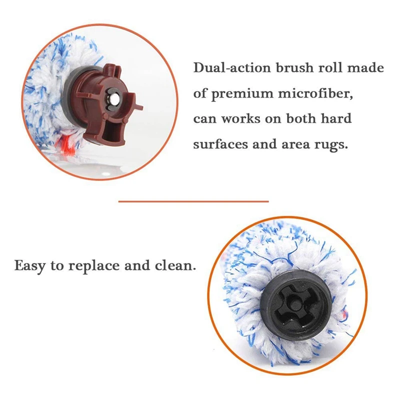 Brosse à rouleau et filtre HEPA de rechange pour Bissell, accessoires pour aspirateur à sec Crosswave, 1866, 1868, 1926, 1785