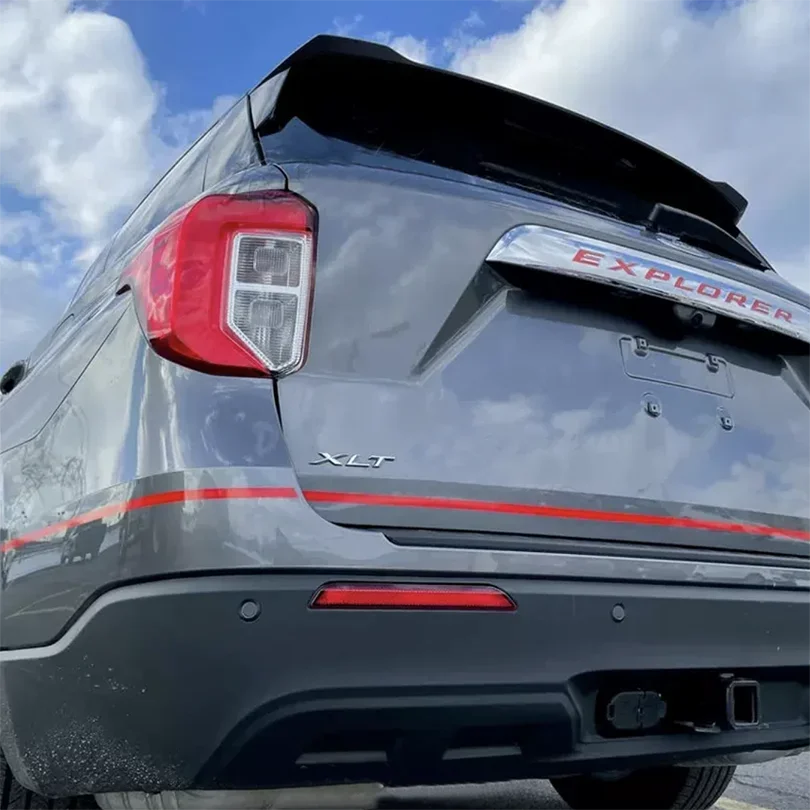 Sport Lower Skirt Waistline Sticker Surround Line Stripe Decal Mountain Graphics Vinyl Wrap for 2020-2023 2024