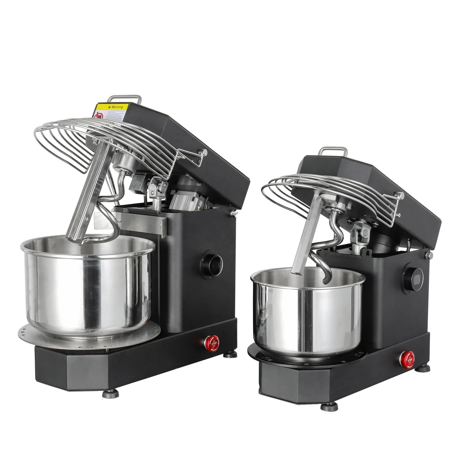 HM-10TD 5l Tafel Bakkerij Apparatuur Verstelbare Display Timer Spiraal Deegmixer Met Licht