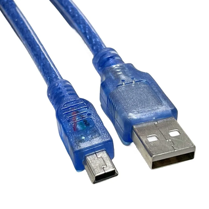 5PCS Mini USB 5P T‑Port Charging Data Cable for MP3 MP4 Camera Car GPS Navigator Tablet Hard Drive Mini‑USB Sync Cord