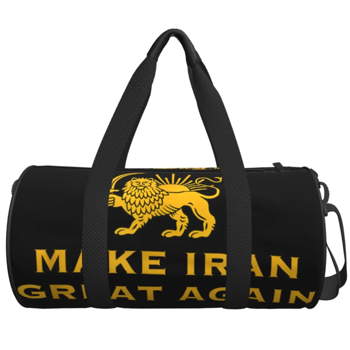 

Travel Bag Make Iran Great Again Gym Bag Outdoor Sports Bags Large Capacity Swimming Custom Handbag Fitness Bag For Men Women