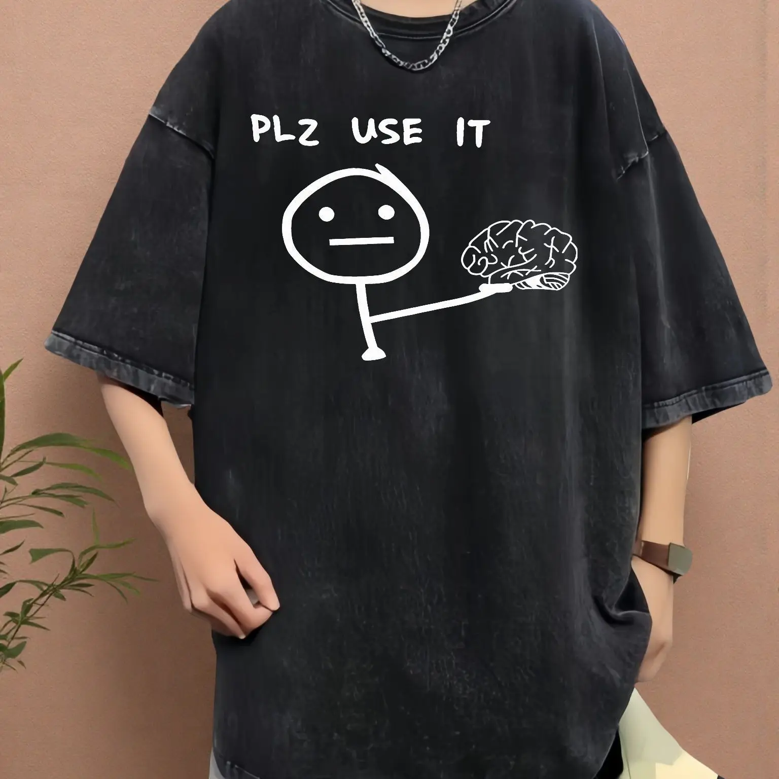 

Новинка 2025 года, мужская моющаяся футболка из чистого хлопка, высококачественная, удобная, дышащая, идеальный подарок для пляжных путешествий, вечеринок, Рождества