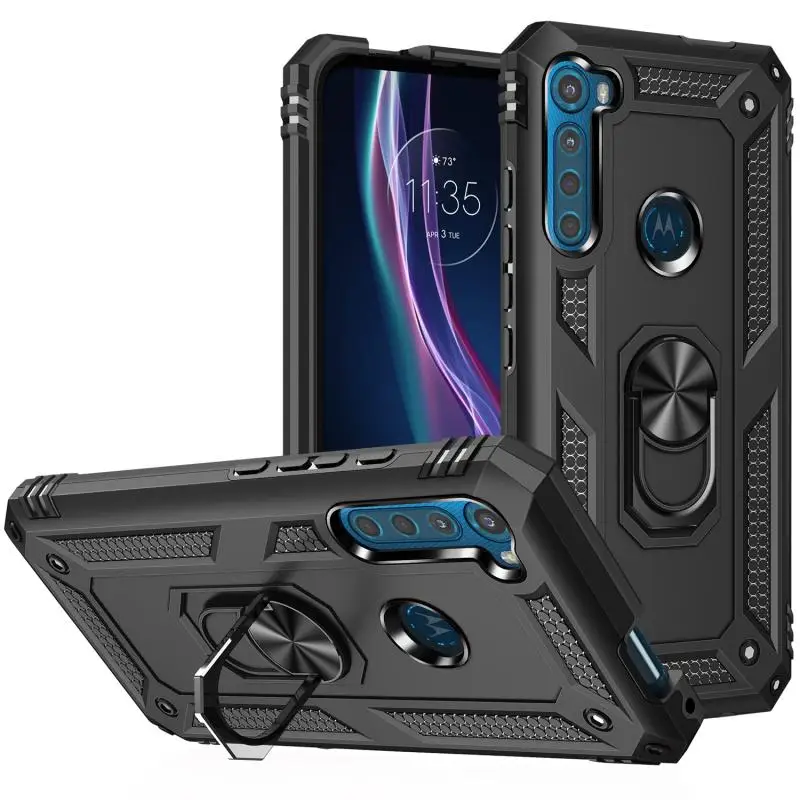 Case for MOTO one Plus Fusion Rugged Shield Armo Shockproof Cover for Motolora Moto G31 G41 G51 G71S G52 G82 G22 Edge 20 30 Pro