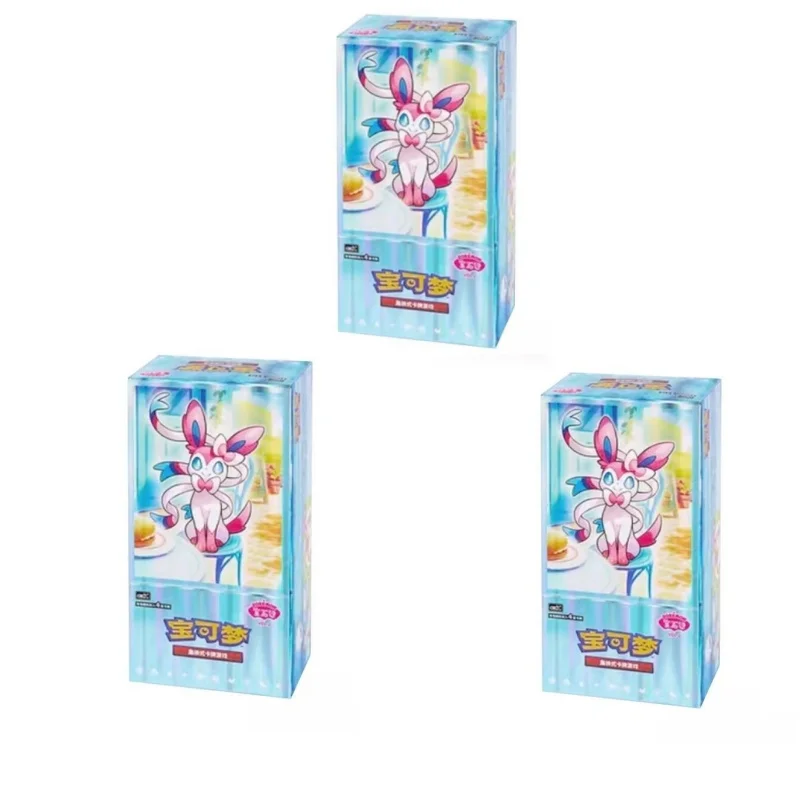 Bandai Heiße 100 % Originalkarten Gem Pack Vol.1 Vol.2 Chinesisches Tcg Eevee Album Scarlet And Violet Trading Ptcg Bag Box Card Geburtstagsgeschenk 7