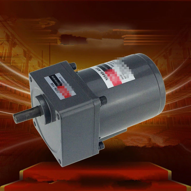 Three-Phase 380V 220V Single Phase 220V AC Vertical Micro Gear Motor Governor 40W M540 Adjustable speed High Torque