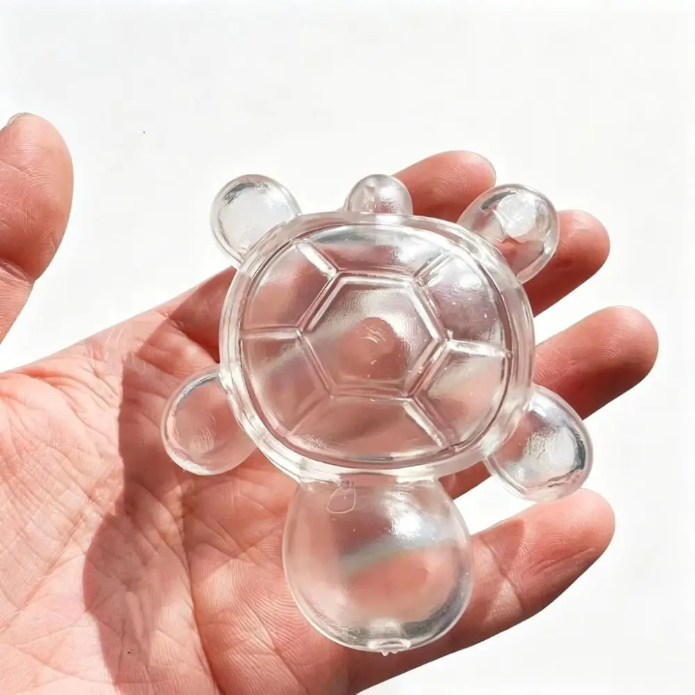 Turtle DIY Empty Ball Skin Soft TPR Flexible DIY Pressure Ball Kit Slow Rebound Transparent Handmade Ball Skin Adults Beginners