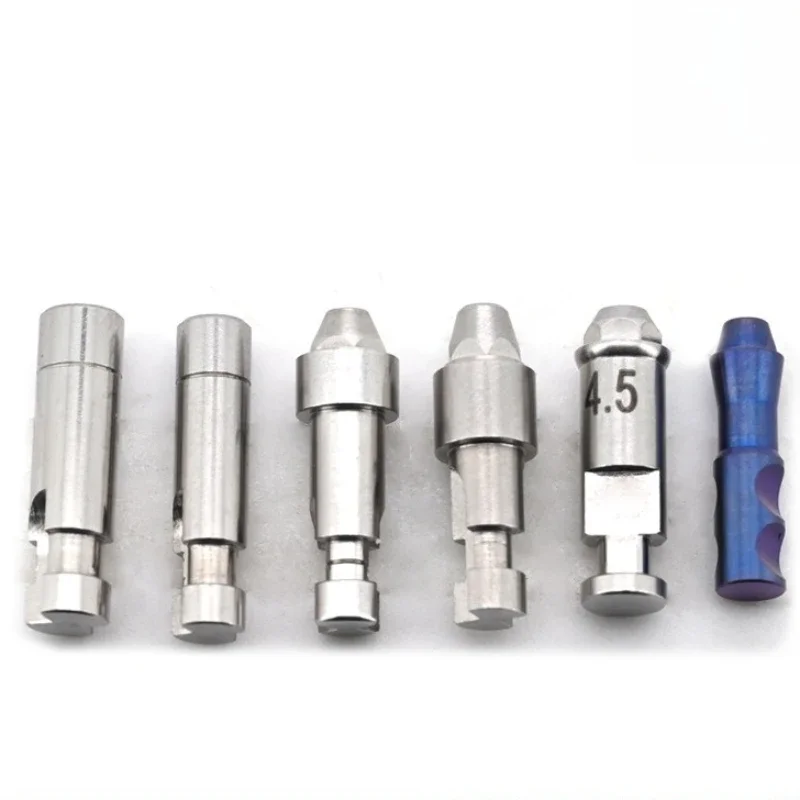 30 قطعة زرع الأسنان التناظرية ل نوبل/ستراومان/بيجو-4.0 مللي متر/4.5 مللي متر/4.8 مللي متر/5.0 مللي متر/5.5 مللي متر منصة ، مختبر نموذج دعامة التناظرية