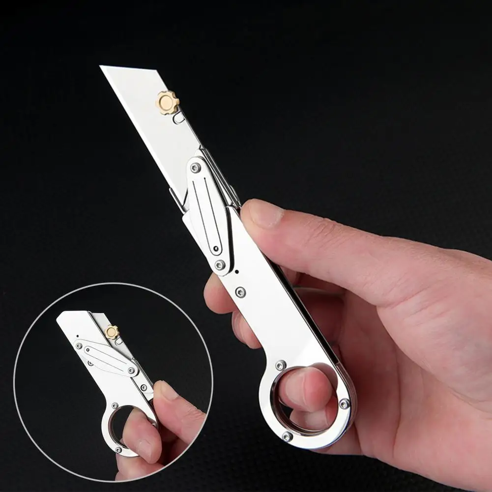 Mainan Pemotong Penghilang Stres Alat Pemotong Presisi Pemotong Lipat Baja Tahan Karat Portabel Tugas Berat untuk Saku Saat Berpergian