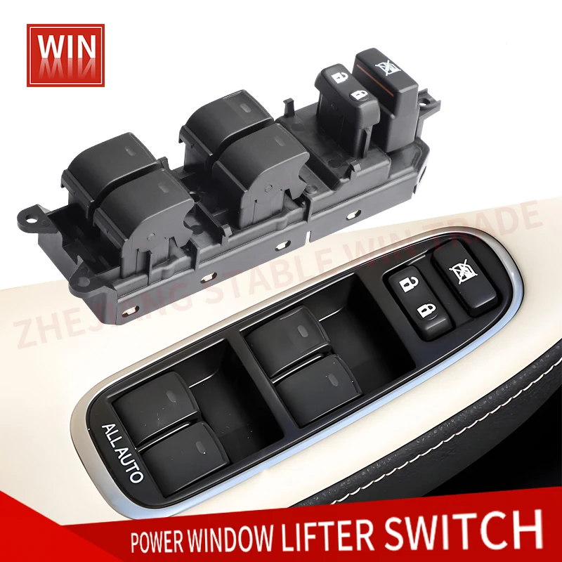 84040-33100 Power Window Switch Front Driver Side Buton Window Control For Toyota Camry Crown Vellfire Prius 1.8L L4 84040-06020