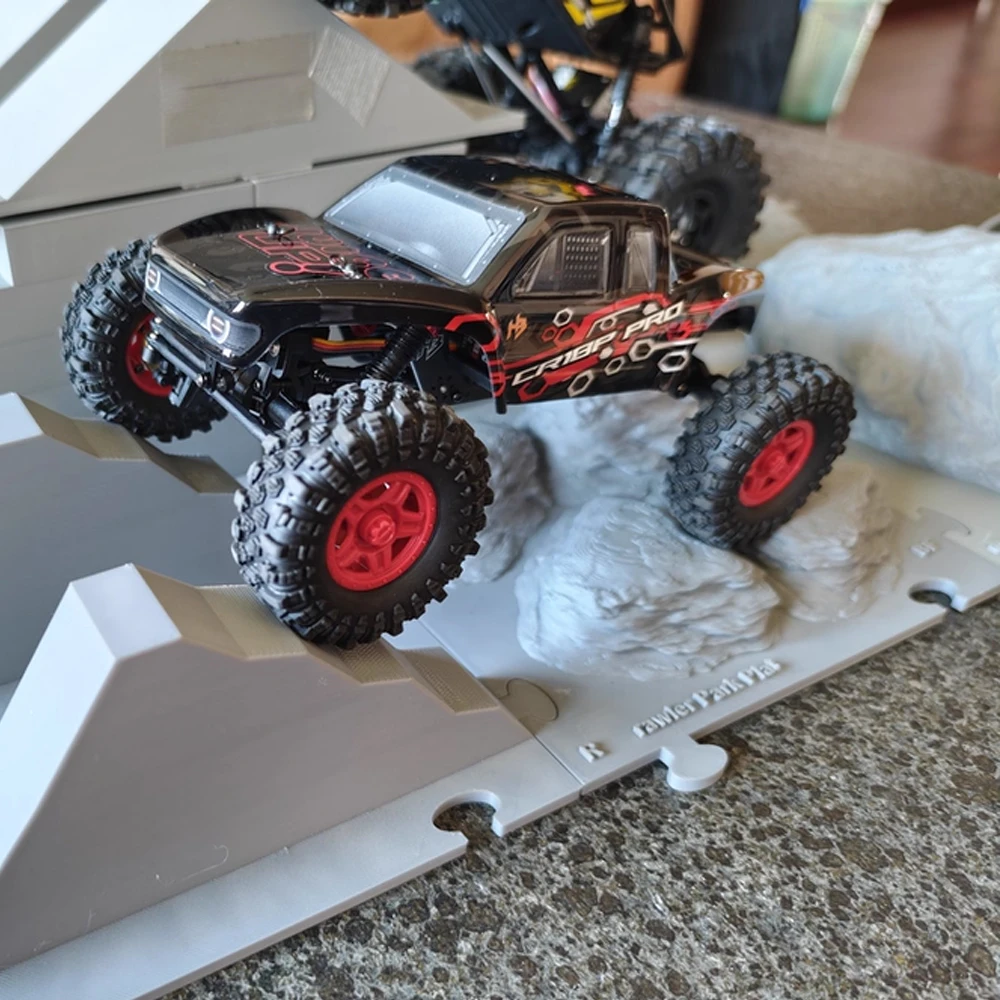 NEW HOBBY PLUS 1/18 CR18P EVO PRO 1/18 RC Car Brushless 4WD Rock Crawler Climbing Off-Road Remote Control Model Electric Toy