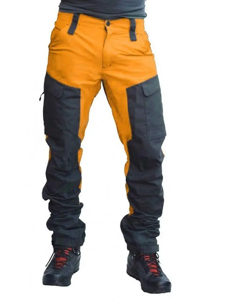 

Sports Long Cargo Pants Work Trousers with kets Autumn Season Slim Fit mid Waist Long Pants European Simple Sle Youthful...