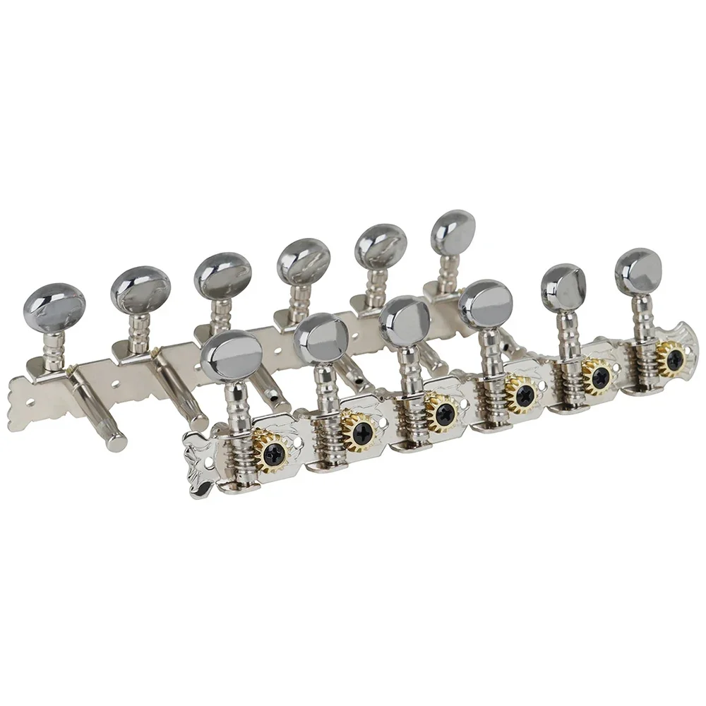 IRIN 6L6R 12 String Acoustic Guitar Tuning Key Peg Tuner Machine Head Metal String Tuner Button Guitar Parts & Accessories