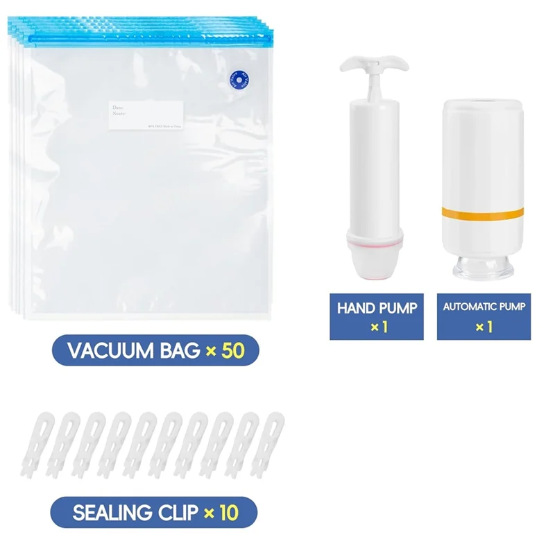 AB45 50PCS Filament Storage Bags Kit 3D Printer Filament Storage Bags For 3D Filament Storage And Keep Filament Dry