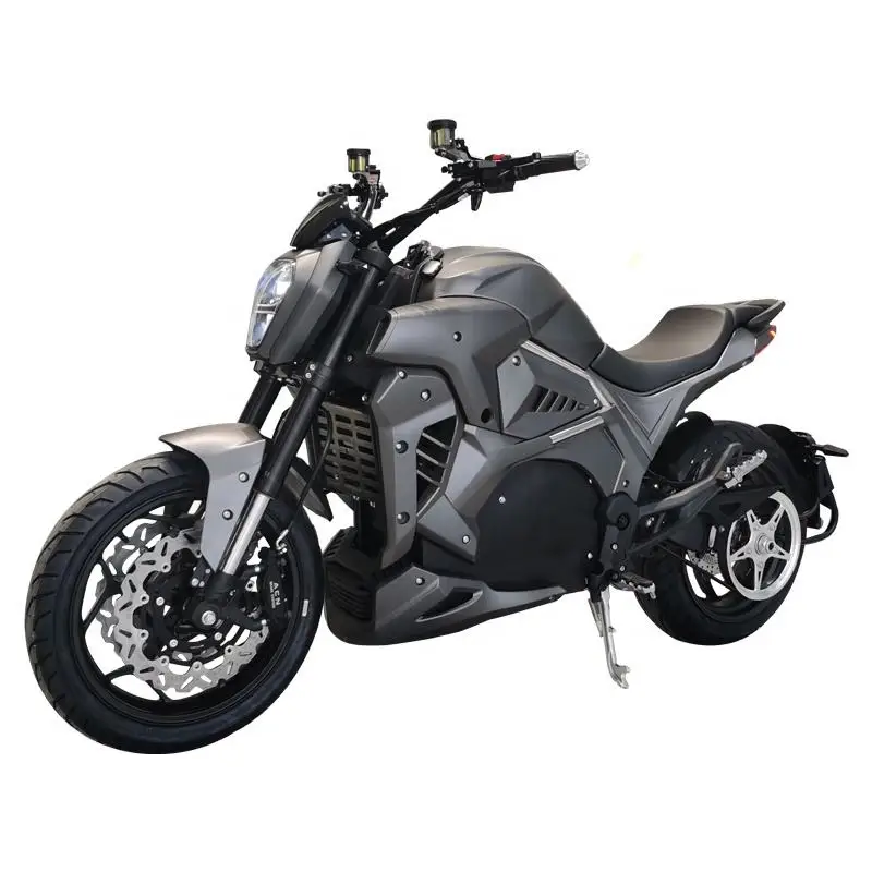 2024 High-Performance Racing Electric Motorcycle 3000W Power with 72V 80A Lithium Battery Speeds up to 90km/h