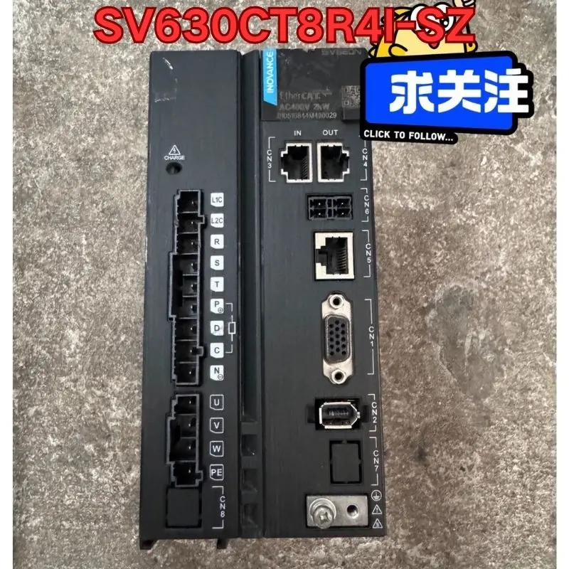 Second-hand SV630CT8R4I-SZ servo drive function test is normal The latest quotation in November 2025