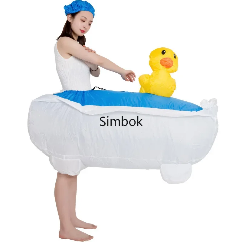 

Simbak adult inflatable decors costume one size Funny cosplay costume for Carnival parties