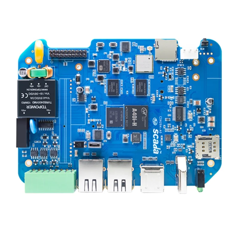 

Y43A-для Banana Pi BPI-6204 встроенная одноплатная плата Allwinner A40I Cortex-A7 2G DDR3 8G EMMC 4Xrs485 + RS232 + CAN промышленный