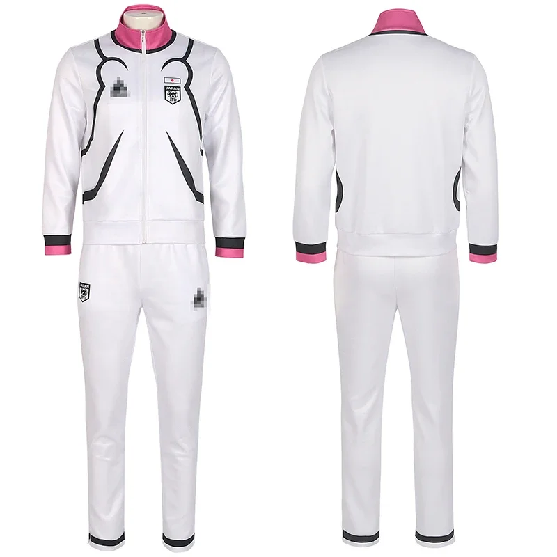Anime Blue Lock Cosplay Isagi Yoichi Wig Coat Pants School Uniform Football Jersey Meguru Bachira Soccer Jakets Zip Sportswe@0Z*