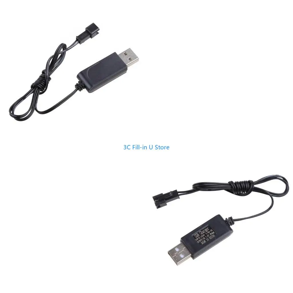 G8TA 7.2V 250mA RC Car Charging Cable USB Wire Chargers Ni-Cd Ni-MH Batteries Pack Plug Adapter