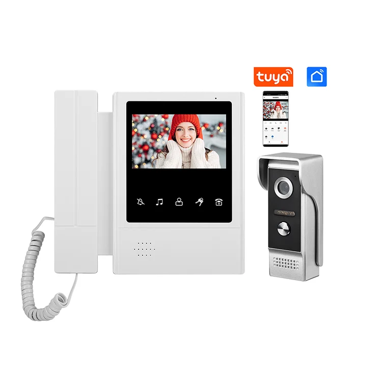 2024 Tuya Smart WiFi Video Door Bell Camera System New Trending  Application Video Intercom Interphone