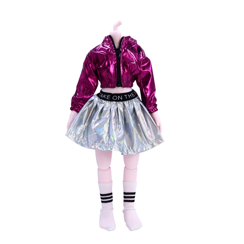 

Doll Clothes For 30cm 1/6 BJD Dolls Suit Girls DIY Dress Up Fashion Suit Dress Clothes Toys Doll Accessories New