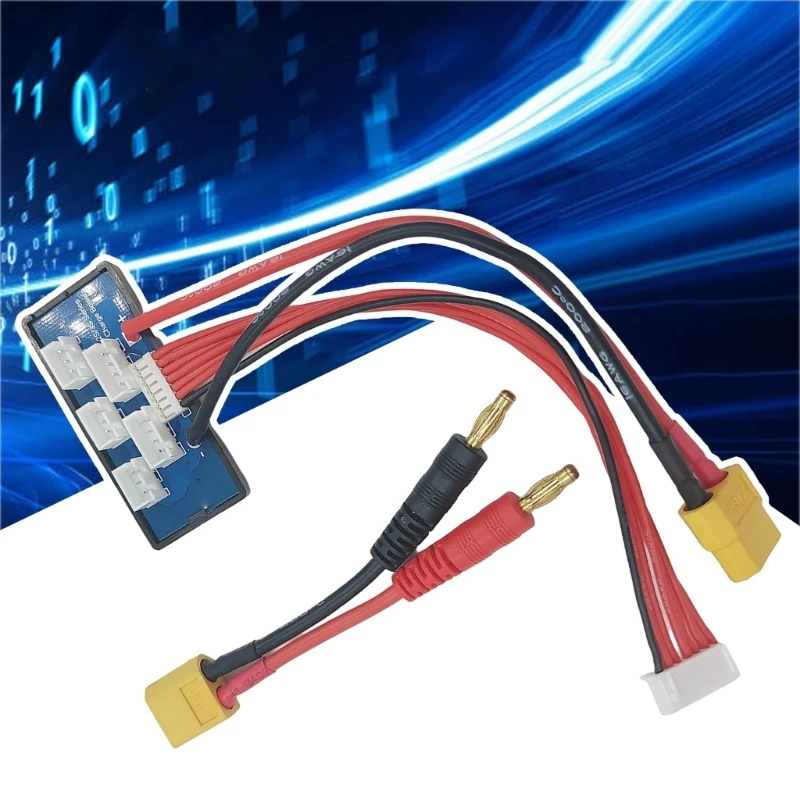 2S 3S Litio Batteria Batteria Bilancio ricarica Cavo espansione del cavo Scheda Batteria Bilanciatore Sostituzione M4YD