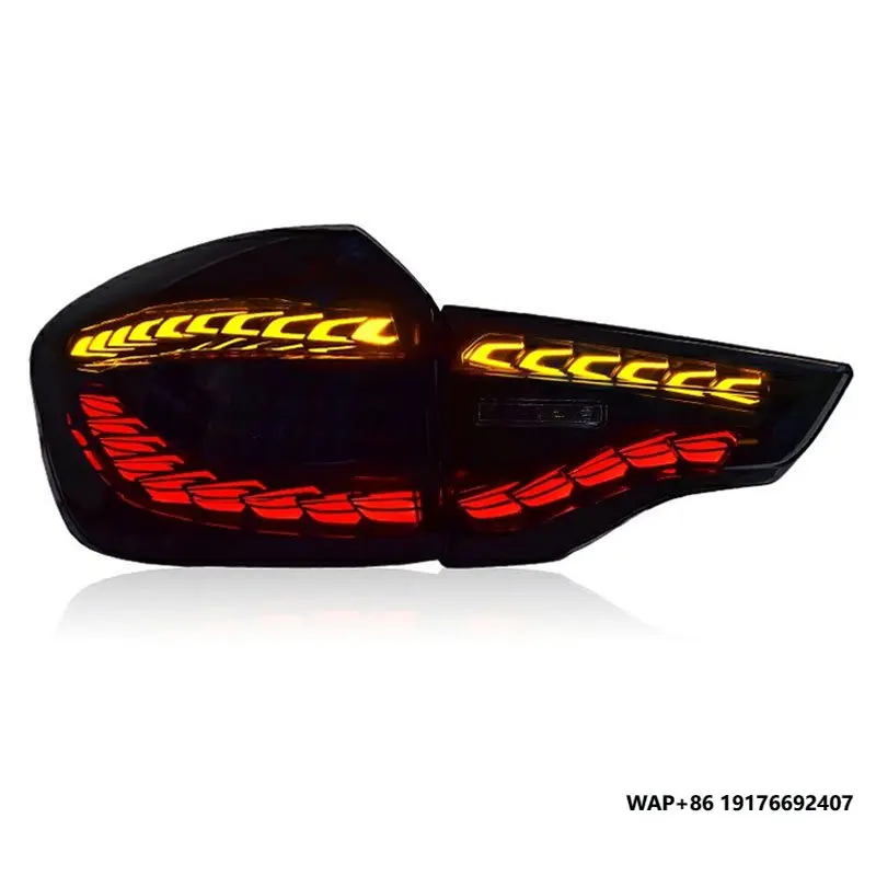 

Подходит для 18-21 "BMW X3 задний фонарь в сборе для моделей, светодиодный указатель поворота с двойной шкалой дракона, задний фонарь в сборе