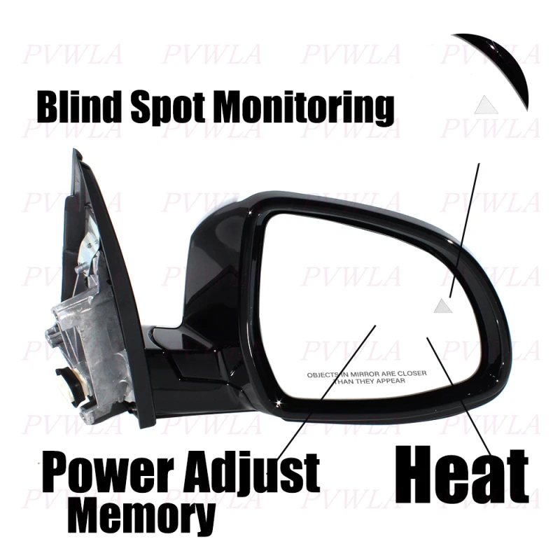 5PIN Blind Spot Power Fold Memory Mirror Assembly For BMW X3 G01 G08 2018 2019 2020 2021 2022 2023 2024 2025 Car Accessories