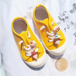 Shoelace Buckle Cute Cartoon Kids Shoe Accessories  AF1 DIY Shoeflower Doll Canvas Shoes Sneaker Kits Lace Buckle