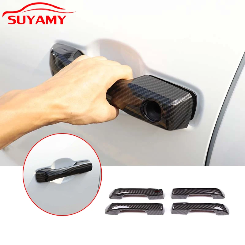 

ABS Car Outer Door Handle Cover Trim Sticker For 2022-2023 Toyota Tundra Auto Exterior Accessories