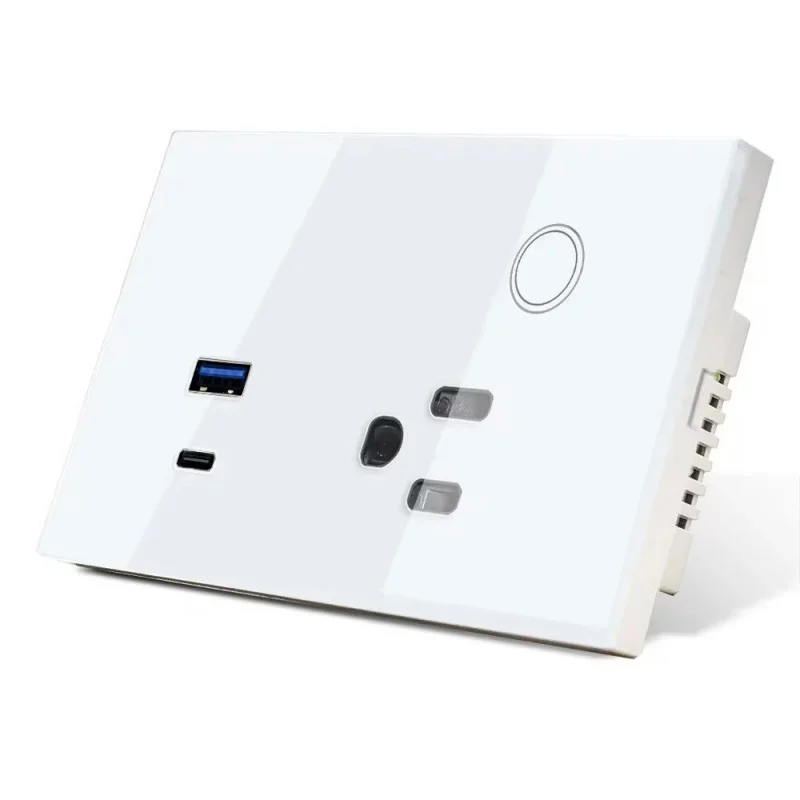 European StandardWiFiSmart Graffiti16AIsrael Wall Socket Standard Power SocketUSB /Type-C