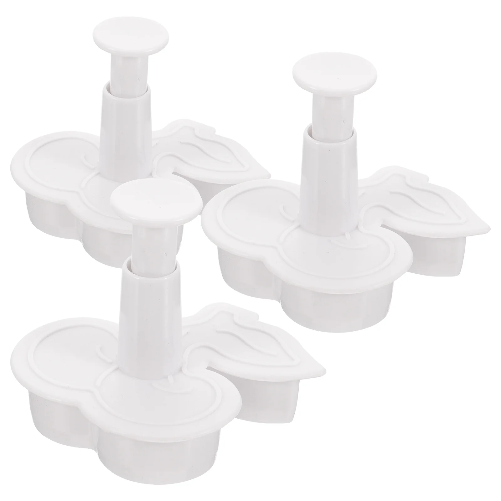 

3Pcs Cherry Biscuit Cutters Practical Lightweight Cookie Molds Kitchen Baking Supplies DIY Cookie Molds DIY Biscuit Mold