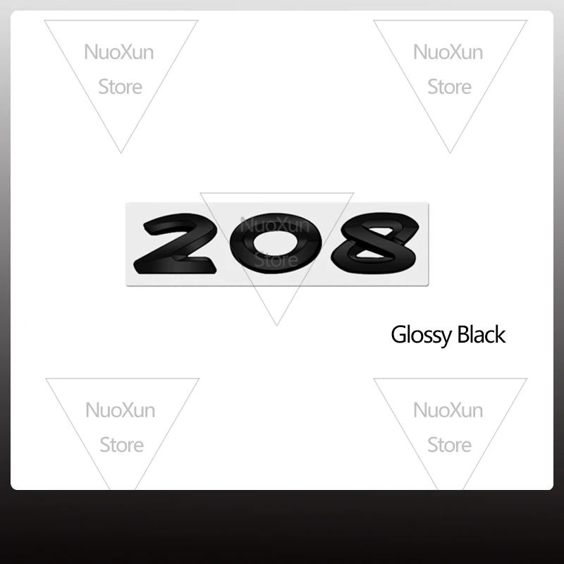 208 Glossy Black