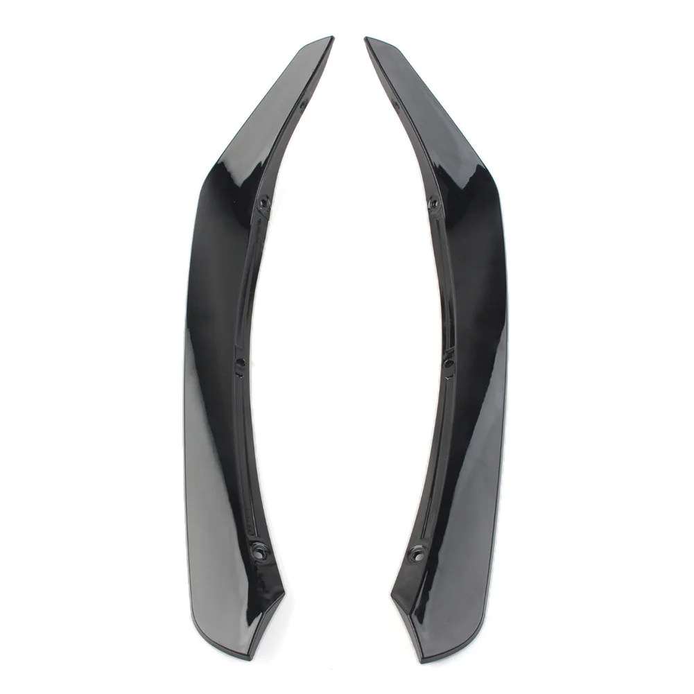 Glossy Black Car Front Bumper Side Air Vent Trim Decor For Mercedes Benz CLA Class W117 C117 CLA45 CLA200 CLA220AMG 2016-2018