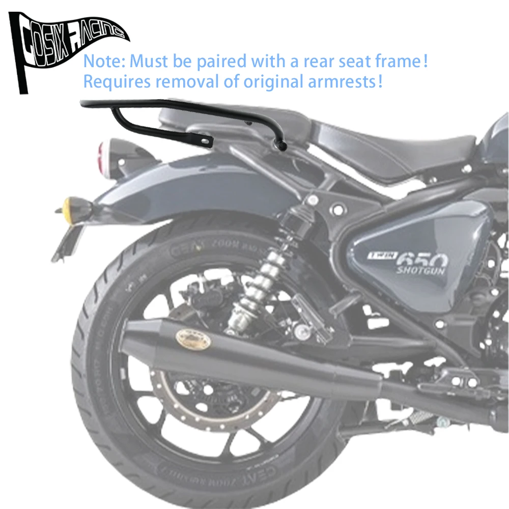 Fit for Shotgun 650 2024-2025 Motorcycle Accessories Luggage Carrier Board rack Rear Luggage Rack