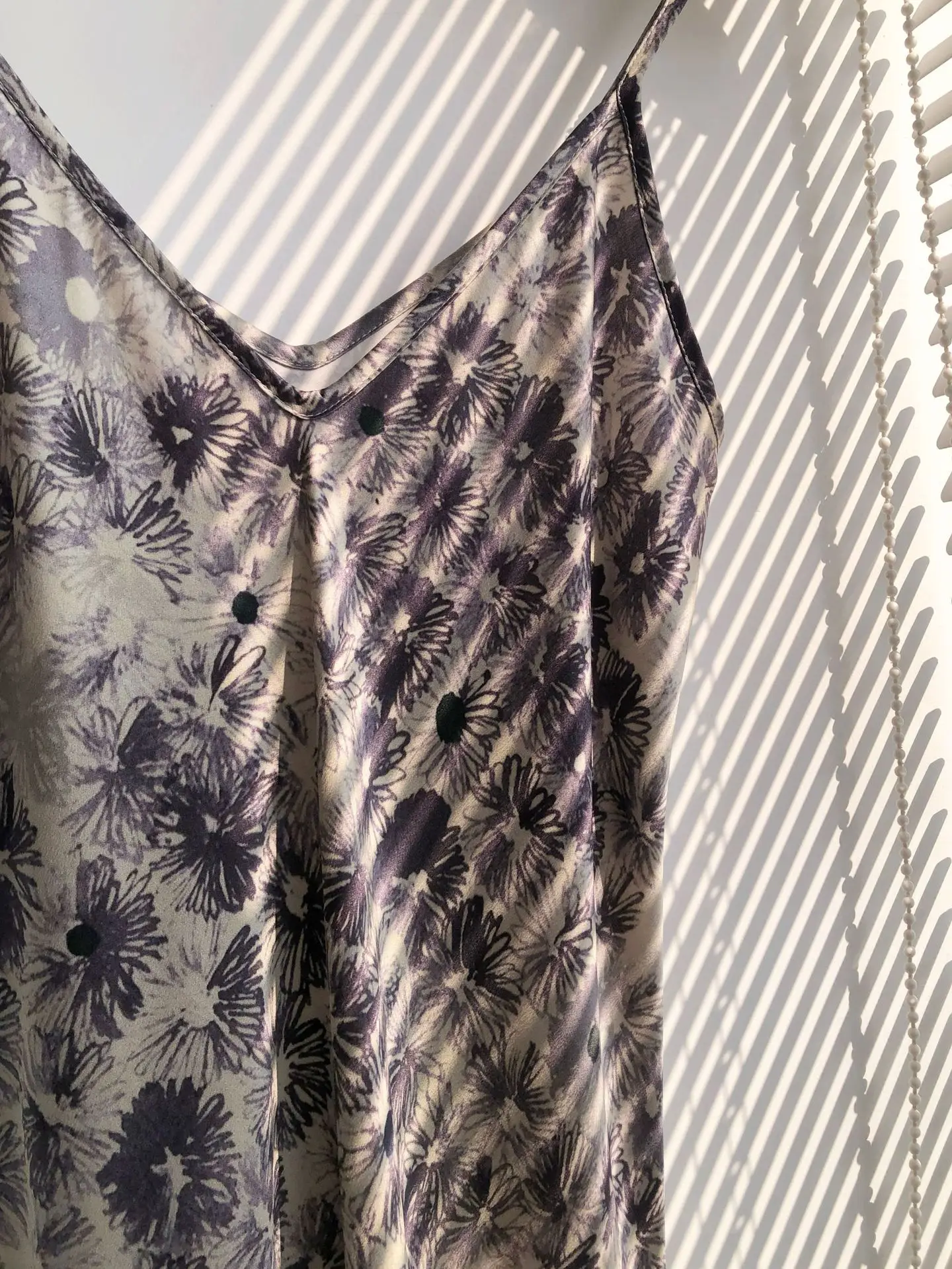 BirdTree 20MM 100% Moerbei Zijde Kalendula Print Jurk, Vrouw Zand Wassen Effen Satijn Bias-cut Slip Jurken, 2025 Nieuwe D57055JF