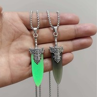 Giant sword necklace, Gothic jewelry, retro, lightsaber, mysterious, punk accessory, warrior, sword Charm, Choker For Women Man