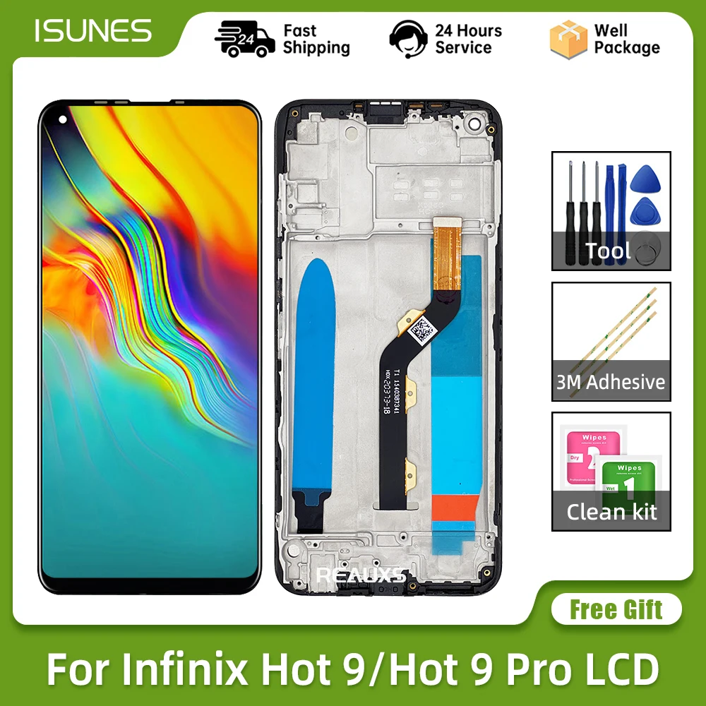 شاشة لمس LCD أصلية بحجم 6.6 بوصة لجهاز Infinix Hot 9 Pro X655F – تقييم شامل ودليل استبدال عملي