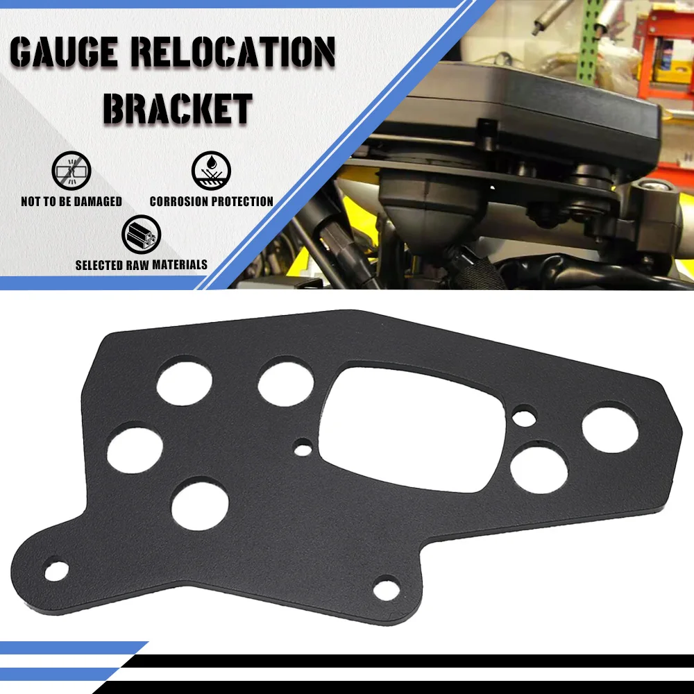 

2019 FOR YAMAHA FZ09 FJ09 MT-09 MT09 ABS 2014-2018 2017 2016 Motorcycle Gauge Relocation Support Bracket Centers and Lowers Dash