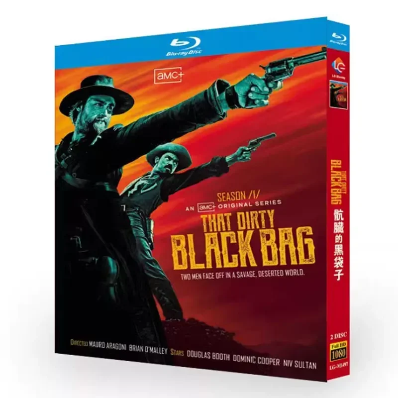 Blu-ray Ultra HD American TV Series Dirty Black Bag Season 1 BD Disc CD Box Chinese and English Subtitles
