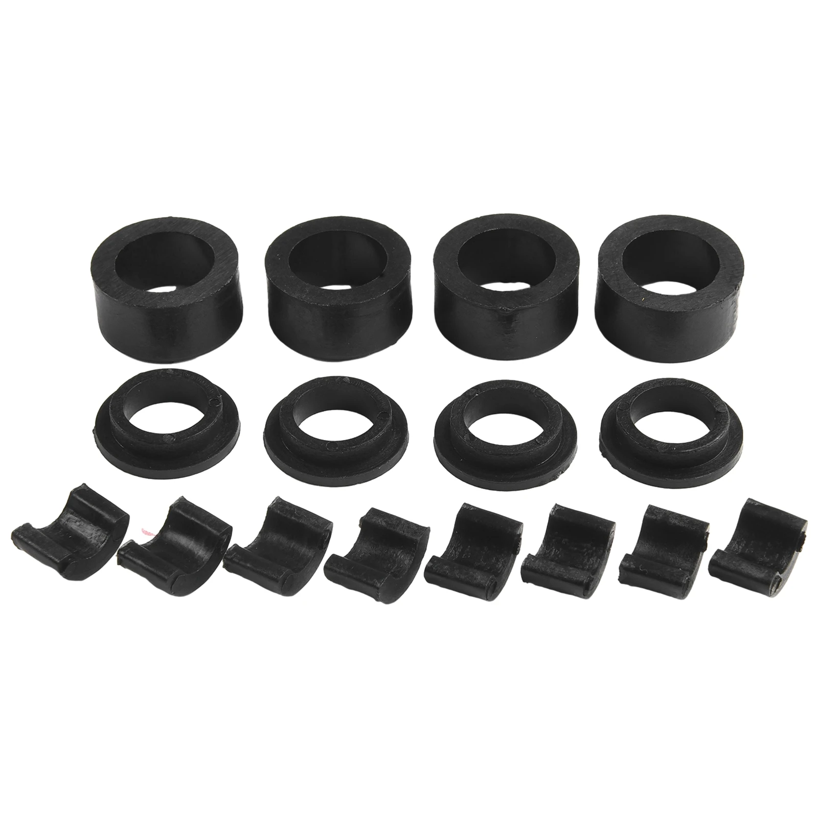 Hot Sale 12pcs Black Front Seat Support Bushings & Wobbly Loose Seat Fix For Jeep TJ LJ 1998-2006 Replacement Car Accessories