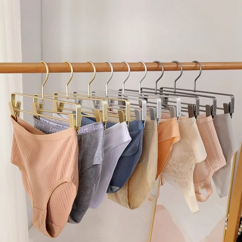 

Thickened Clothes Hangers, Space Saving Wardrobe Rack, Multifunctional Organizer for Socks, Skirt, Pants Bedroom Drying Storage