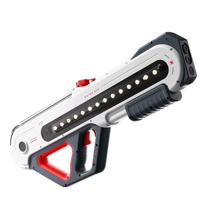 

60CM Large Capacity Pulse Fully Automatic Electric Water Gun Toy Summer Beach Pool Battle Shooting Water Play Toy Gift