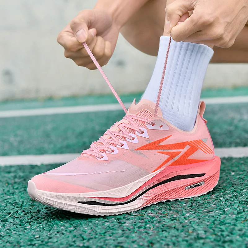 2026Running Shoes Marathon Speciality Jogging Men Sports Breathable Lightweight Women's Comfortable Chunta Leisure Sneakers Shoe