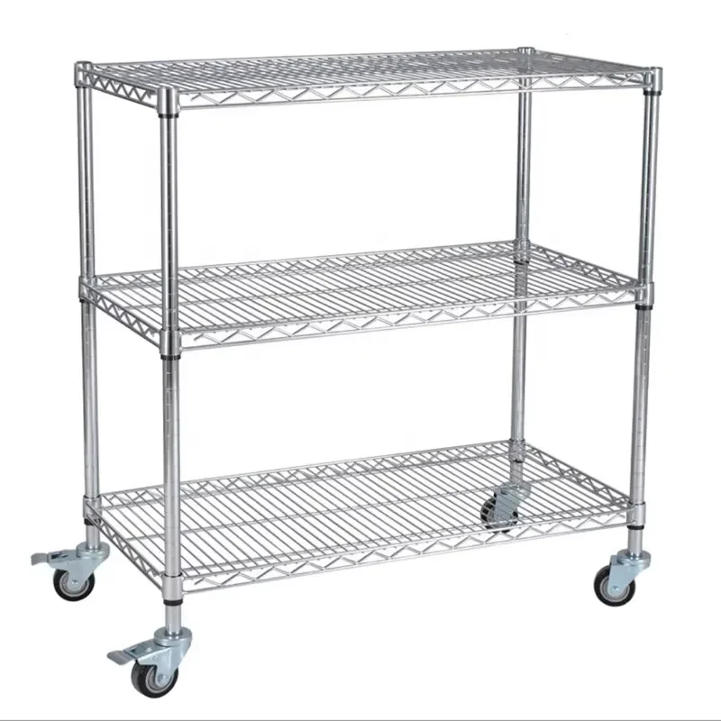 Leenol Steel Shelving Storage Rack Metal Wire Shelf