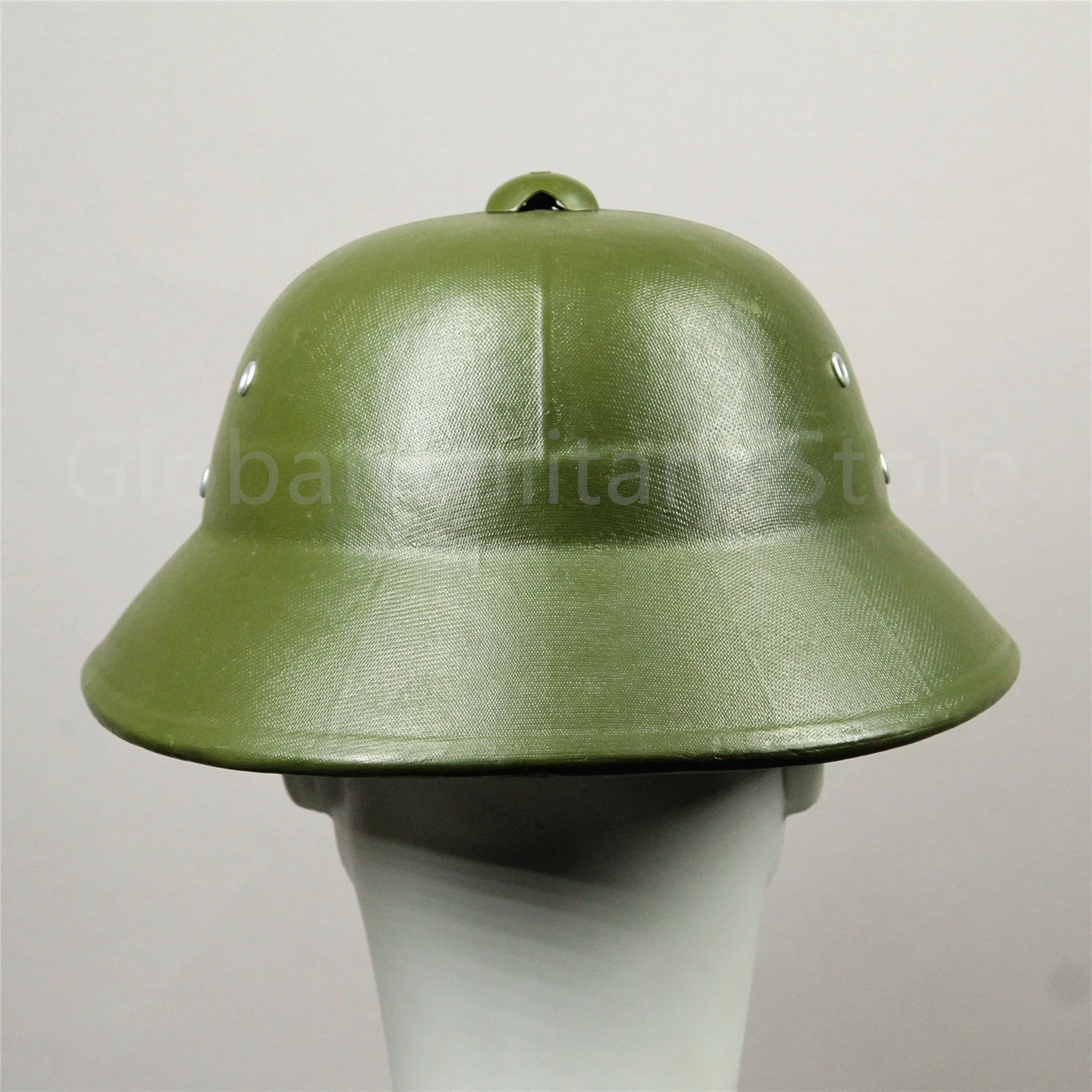 Imagem -02 - Excedente de Polpa de Laca Impermeável Raro Original Militar Verde contra Ajuda Guerra do Vietnã tipo 58 65 Pla 1950 1960 em Estoque